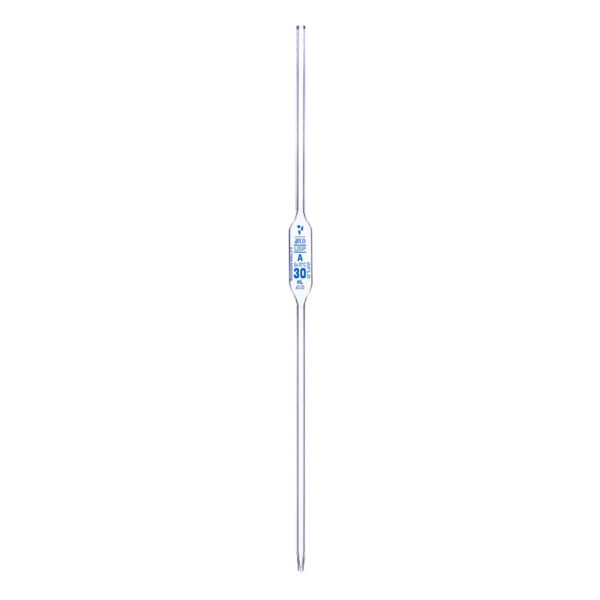 Pipette, Volumetric, Class ‘A’ One Mark, 30mL – Arihantlab