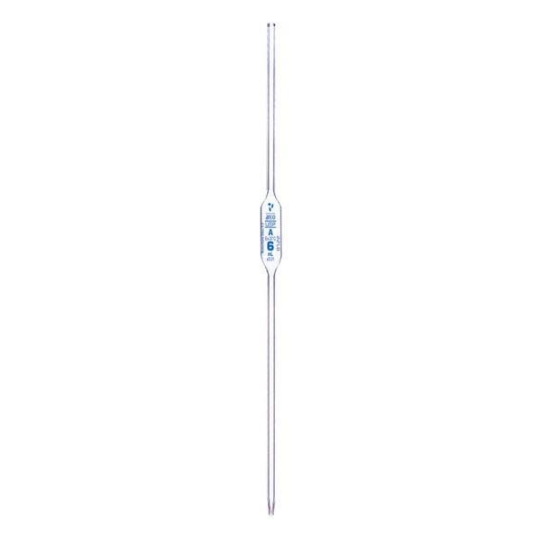 Pipette, Volumetric, Class ‘A’ One Mark, 6mL – Arihantlab