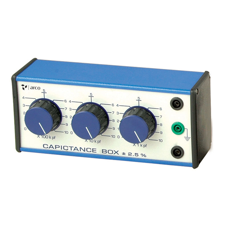 Capacitance Box, Decade, Dial Type, Metal Arihantlab