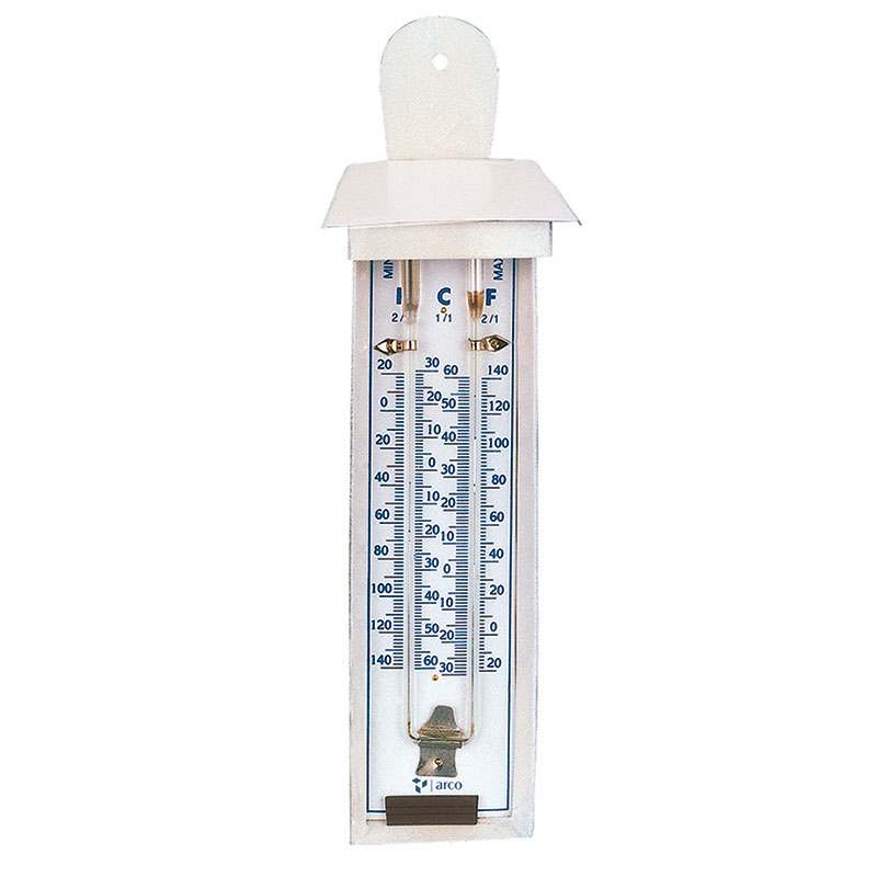 Thermometer, Maximum And Minimum, With Shade Arihantlab